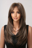 Xpoko 13*1" Full-Machine Wigs Synthetic Long Straight 22"