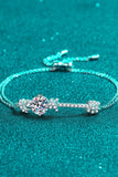 Back to school 2 Carat Moissanite 925 Sterling Silver Bracelet