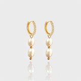 Xpoko 2024 New Fashion Woman Style Earring ElegantCleo Hoops