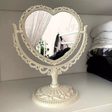 Xpoko home decor room decor bedroom decor office decor Coquette Heart Mirror