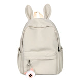 Back to school Waterproof Oxford Women Backpack for School Teenagers Girl Cute Rabbit Backpack Female School Bag Ladies Mochilas