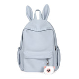 Back to school Waterproof Oxford Women Backpack for School Teenagers Girl Cute Rabbit Backpack Female School Bag Ladies Mochilas