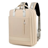 Large Capacity Men Waterproof Nylon Bag Women 15.6 Inch Laptop Backpack With Charging Port School Bags For Teenage Girl Boy 2022