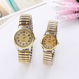 Fashion Watch For Women Luxury Ladies Wrist Watches Quartz Clock Male Watches For Couples Elastic Band Watch Daily Wear Gifts