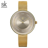 Creative Women Watches 3 Colors Stylish Japanese Quartz Ladies Watch Luxury Stainless Steel Clock Reloj Mujer Wife Gift