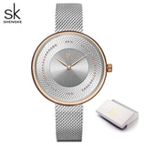 Creative Women Watches 3 Colors Stylish Japanese Quartz Ladies Watch Luxury Stainless Steel Clock Reloj Mujer Wife Gift