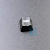 Personality Customized Mechanical keyboard keycaps translucent key caps for Dota 2 Hero Skill transformers Bat OEM R4 Height