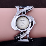 New design women bangle wristwatch quartz crystal luxury relojes rhinestone fashion female watches hot sale eleagnt mujer watch
