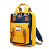 Back to school Women Backpack Hit Color Waterproof School Bags Female Multi Pocket Travel Backpacks for Teenagers Girls Book Mochilas