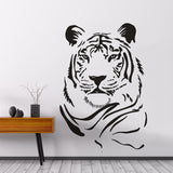 Wild Animals Wall Stickers Tiger Head Vinyl Decal Forest Theme Wall Mural  Tiger Power Style Wall Poster Tiger Wallpaper AZ653