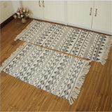 Xpoko Cotton Soft Tassel Home Carpets For Living Room Bedroom Kid Room Decorate Home Carpet Floor Door Mat Simple Nordic Area Rug Mat