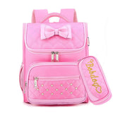 Back to school Cute Bow Princess Backpack School Backpacks for Girls Kids Satchel School Bags For Kindergarten Mochila Escolar Rucksacks