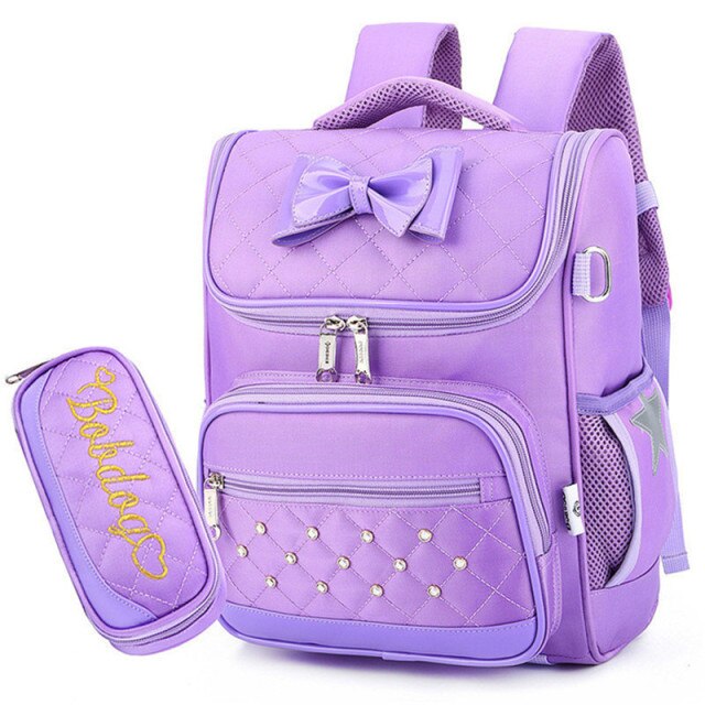 Back to school Cute Bow Princess Backpack School Backpacks for Girls Kids Satchel School Bags For Kindergarten Mochila Escolar Rucksacks