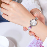 Lvpai Brand Luxury Bracelet Watches Set For Women Fashion Rhinestone Star Bracelet Watch Ladies Dress Watches New Zegarek Damski