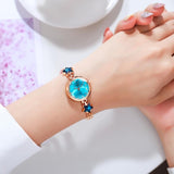 Lvpai Brand Luxury Bracelet Watches Set For Women Fashion Rhinestone Star Bracelet Watch Ladies Dress Watches New Zegarek Damski