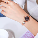 Lvpai Brand Luxury Bracelet Watches Set For Women Fashion Rhinestone Star Bracelet Watch Ladies Dress Watches New Zegarek Damski