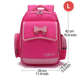 Back to school Backpack  for Elementary  School Girl Waterproof Oxford Cloth Pink Sac Enfant School Bags Kids Backpack  Girls Cute Bow Kids Bag