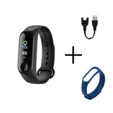 Fitness Wristwatch M3 Color Screen Smart Sport Bracelet Activity Running Tracker Heart Rate For Children Men Women Watch Hours