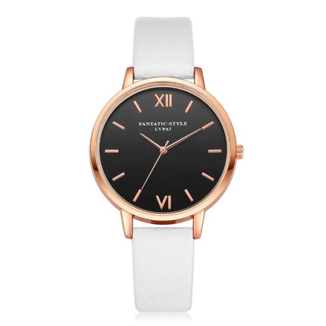 Hot Sales Woman Watch Set 5 pcs Quartz Leather Female Wristwatches Simple Roman Ladies Watches 2022 Gift Casual relogio feminino