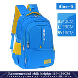 New Schoolbag Suitable For 1m-1.6m Children Orthopedic School Backpack School Bags For Boys Waterproof Backpacks Kids Satchel