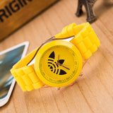 Luxury Brand Women Colorful Silicone Jelly Quartz Watch Men Casual Sports Wristwatch Ladies Fashion Dress Watch Relogio Clock