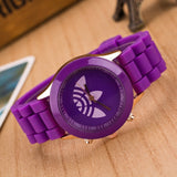 Luxury Brand Women Colorful Silicone Jelly Quartz Watch Men Casual Sports Wristwatch Ladies Fashion Dress Watch Relogio Clock