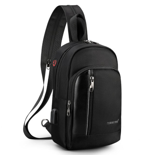 Fashion Multi-functional Women's Mini Bag Backpacks Water Resistant Headphone Men's Chest Bags For Women Crossbody Bags