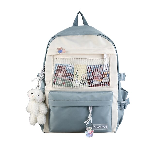 Back to school Fashion Women Backpack Harajuku Travel Shoulder Bags  College School Bagpack Cute Female Backpack For Teenage Girls