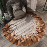 3D Round Carpet Modern Area Rug for Bedroom Decor Carpets For Living Room Creative Design Area Rugs For Kids Room Home Decor