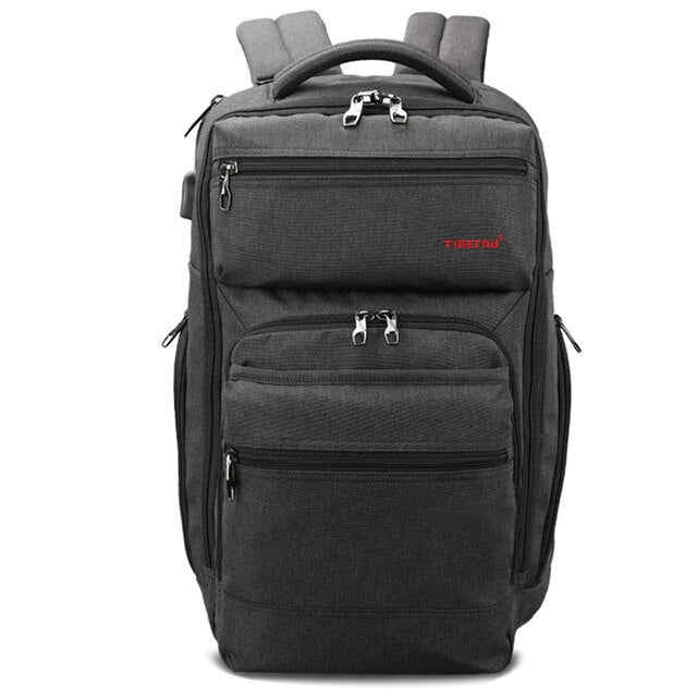 Brand 15.6inch USB charging Men Backpack Women Anti theft Laptop Backpack Splashproof Large School Bag Male Mochila