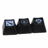 1PCS Mechanical Keyboard Keycaps Translucent Key CapsButton World of Warcraft Dota Key Caps Fitting DIY Personality