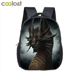 Back to school Dinosaur Magic Dragon Backpack for Kids Animals Children Schoolbags Boys Girls School Bags Kindergarten Backpack Book Bag