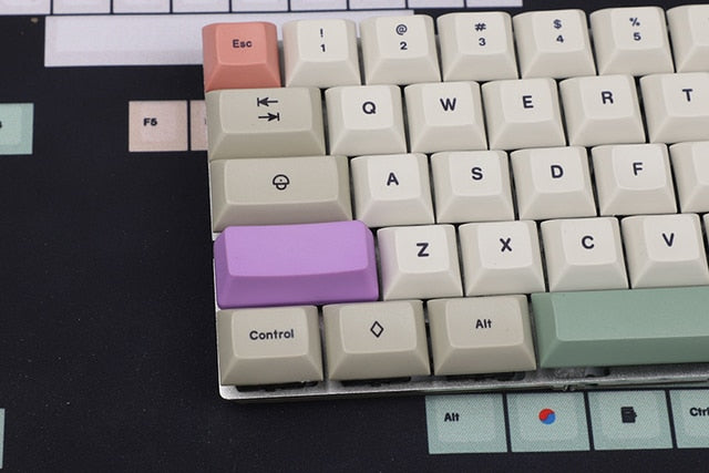 1pc OEM profile R1 height 2X shift 1.75X shift 1.5x Ctrl Alt number area 2X enter PBT key caps for MX switch mechanical keyboard