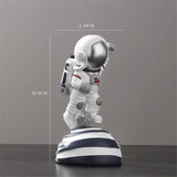 Creative Resin Music Astronaut Home Decor Figurines Nordic Miniature Statues Spaceman Sculptures Home Decoration Accessories