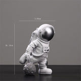 Creative Resin Music Astronaut Home Decor Figurines Nordic Miniature Statues Spaceman Sculptures Home Decoration Accessories