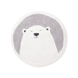 Bubble Kiss Shaggy Soft Round Rugs for Kid Room Fluffy Carpets Decorate Home Floor Children Play Dog Pet Mat Easy To Clean