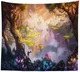 Psychedelic Tapestry Wall Hanging Mushroom Large Tapestry Wall Decor Tapestries for Bedroom College Dorm Room Decoration