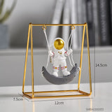 Nordinc Home Decoration Astronaut Ornaments Cute Resin Character Model Living Room Bed Room Decoration Christmas Decor Gifts