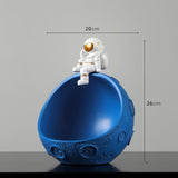 Astronaut Key Storage Organizer Box Figurines For Interior Home Decoration Resin Art Sculpture Figurine Home Decor Gift