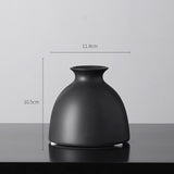 Flower Vase Nordic Style Ceramic Vase Decor Ornaments Home Decor Creative Living Room Desktop Home Decoration Flower Pot Vase