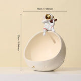 Xpoko Key Storage Resin Astronaut Figurine Storage Box Home Decor Art Sculpture Living Room Table Figurines Home Decor Gift Decorative