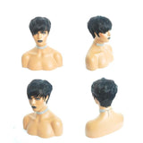 Xpoko Short wig hair extension pixie Cut Wig for Women High Temperature Fiber Wig Fashion Lady
