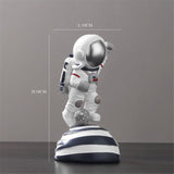 Creative Music Astronaut Figurines Resin Home Decor Nordic Miniature Statues Spaceman Sculptures Home Decoration Accessories