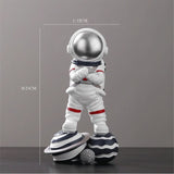 Creative Music Astronaut Figurines Resin Home Decor Nordic Miniature Statues Spaceman Sculptures Home Decoration Accessories