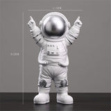 Creative Music Astronaut Figurines Resin Home Decor Nordic Miniature Statues Spaceman Sculptures Home Decoration Accessories