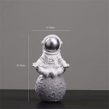 Creative Music Astronaut Figurines Resin Home Decor Nordic Miniature Statues Spaceman Sculptures Home Decoration Accessories