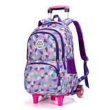 Back to school Big Capacity Trolley Backpacks Child School Bags For Teenage Girls Boys Waterproof School Backpack Kids Travel Wheeled Bag