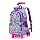 Back to school Big Capacity Trolley Backpacks Child School Bags For Teenage Girls Boys Waterproof School Backpack Kids Travel Wheeled Bag