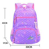 Back to school Dot Printing School Bags For Teenagers Girls Waterproof School Backpacks Kids Orthopaedics Backpack Children Schoolbags Mochila