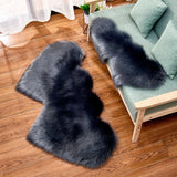 Fluffy Rug Fur Carpets for Living Room Home Decor Bedroom Kid Room Floor Mat Decoration Salon Thicker Pile Rug